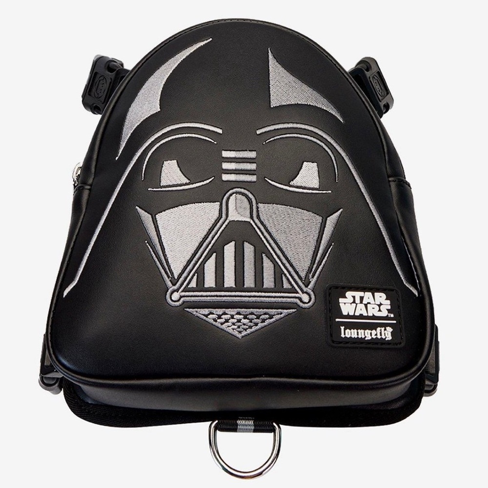 NWT Loungefly Star Wars Darth Vader Black Backpack size large